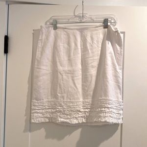 Tommy Bahama linen skirt.